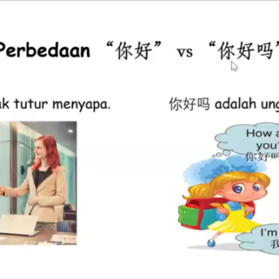 Mandarin Bootcamp Pertemuan ke-19, Review Materi HSK I dari Bab Satu hingga Bab Tiga