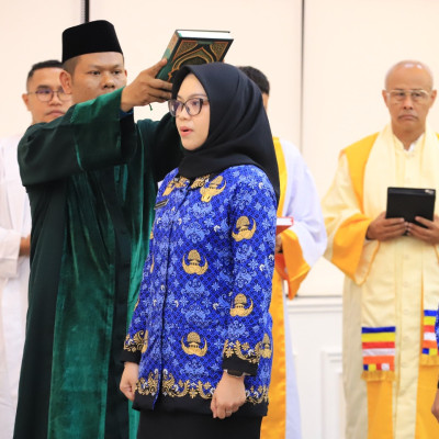 Resmi Emban Amanah Baru, ASN Pusbimdik Khonghucu Ikuti Pelantikan Jabatan Fungsional Pertama dan Pengambilan Sumpah ASN Tahun 2024