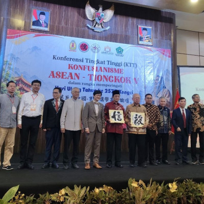 Menteri Agama RI Hadir Membuka KTT Konfusianisme ASEAN-Tiongkok V Dalam Rangka Peringati Hari Lahir Nabi Kongzi 2577 Kongzili